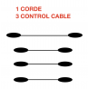 1 Corde 3 Cables (Standard)